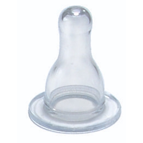 Bico De Mamadeira Redondo De Silicone Pac...