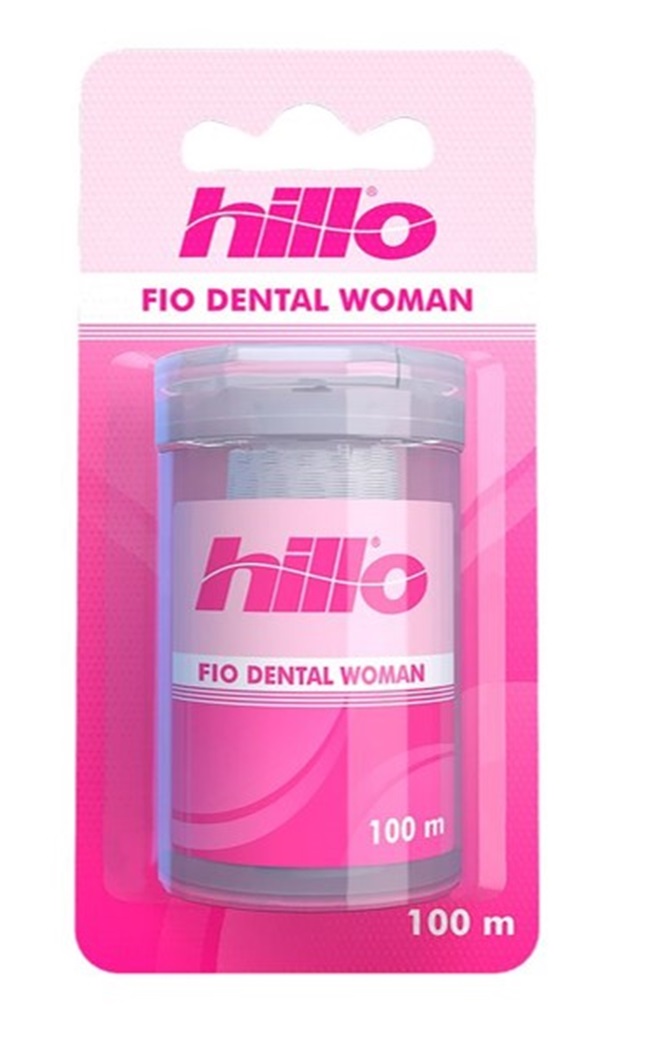 Fio Dental Woman 100M Higiene Oral Rosa 1...