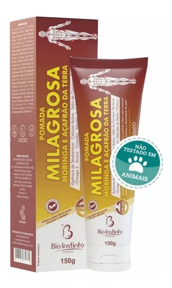 Pomada Massageadora Milagrosa 150gr 1Un –...