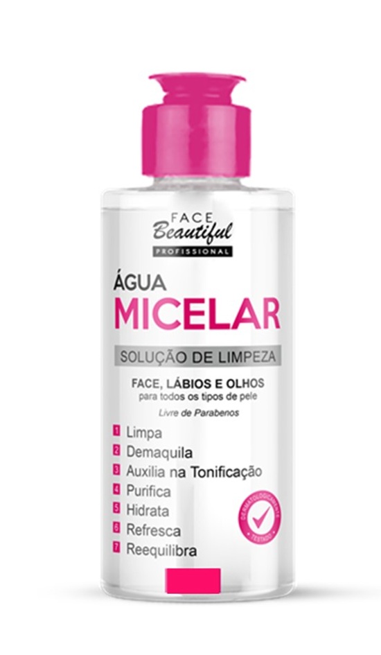 AGUA MICELAR 200ML FACE BEAUTIFUL