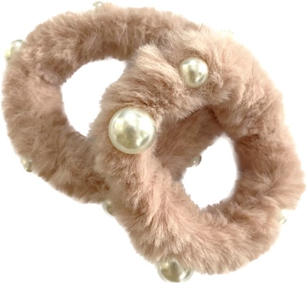 ELASTICO DE PELUCIA COM 2 UND