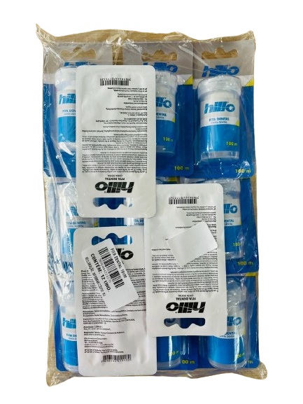FITA DENTAL HILLO 100M PCT C/ 12 PCS
