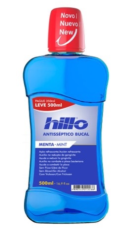 ANTISSEPTICO BUCAL MENTA - MINT HILLO 500 ML