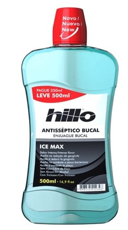 ANTISSEPTICO BUCAL ICE MAX HILLO 500 ML