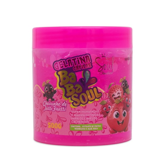 SOUL GELATINA CAPILAR BABASOUL CHEIRINHO ...