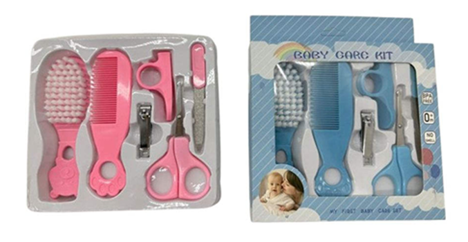 Kit Manicure Infantil Escova E Pente De C...