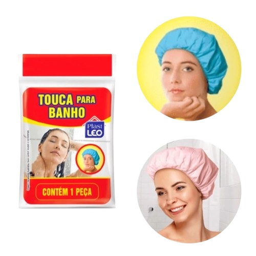 Touca Para Banho Com Elástico Polipropile...