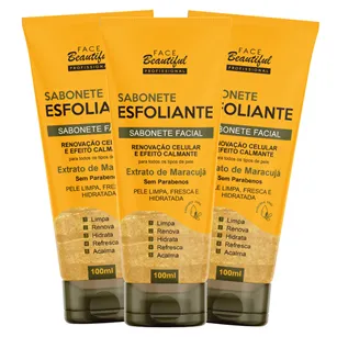 SABONETE ESFOLIANTE FACIAL MARACUJA 100ML...