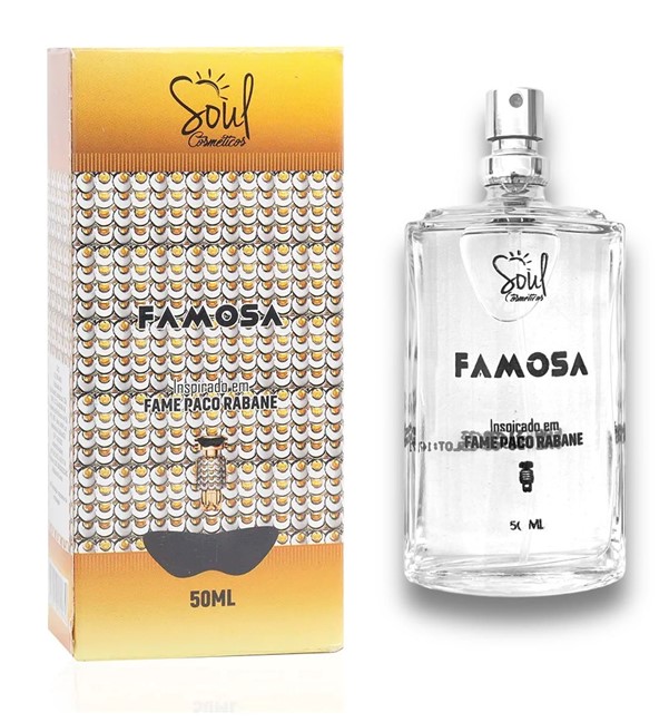 SOUL COSMETICOS DEO COLONIA FAMOSA 50ML
