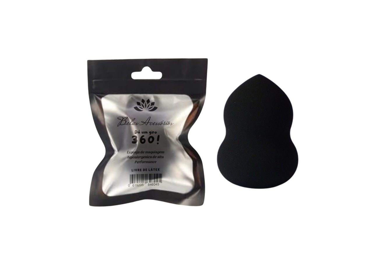 ESPONJA DE MAQUIAGEM BELAS ACESSORIOS 360