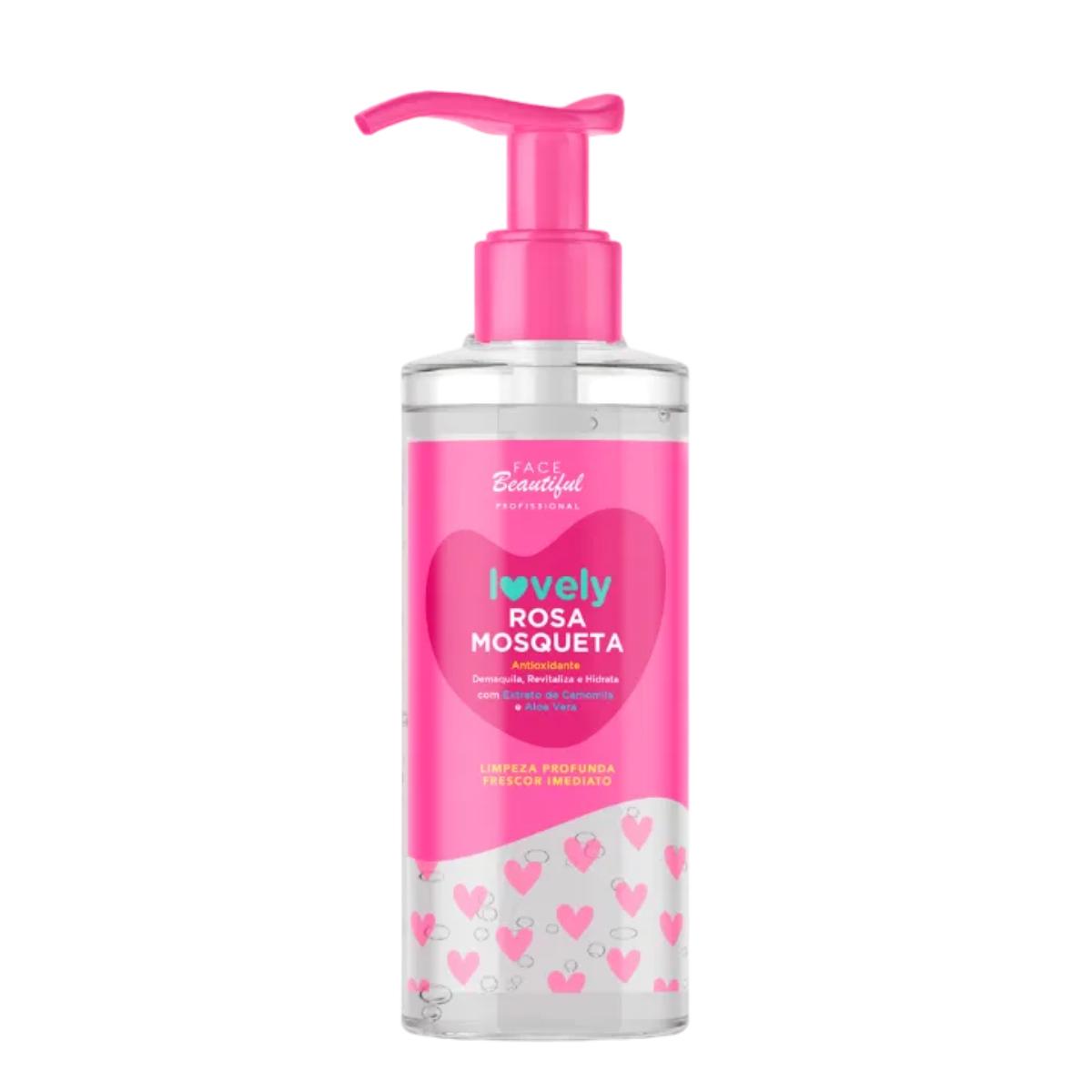 GEL DE LIMPEZA ROSA MOSQUETA LOVELY FACE ...
