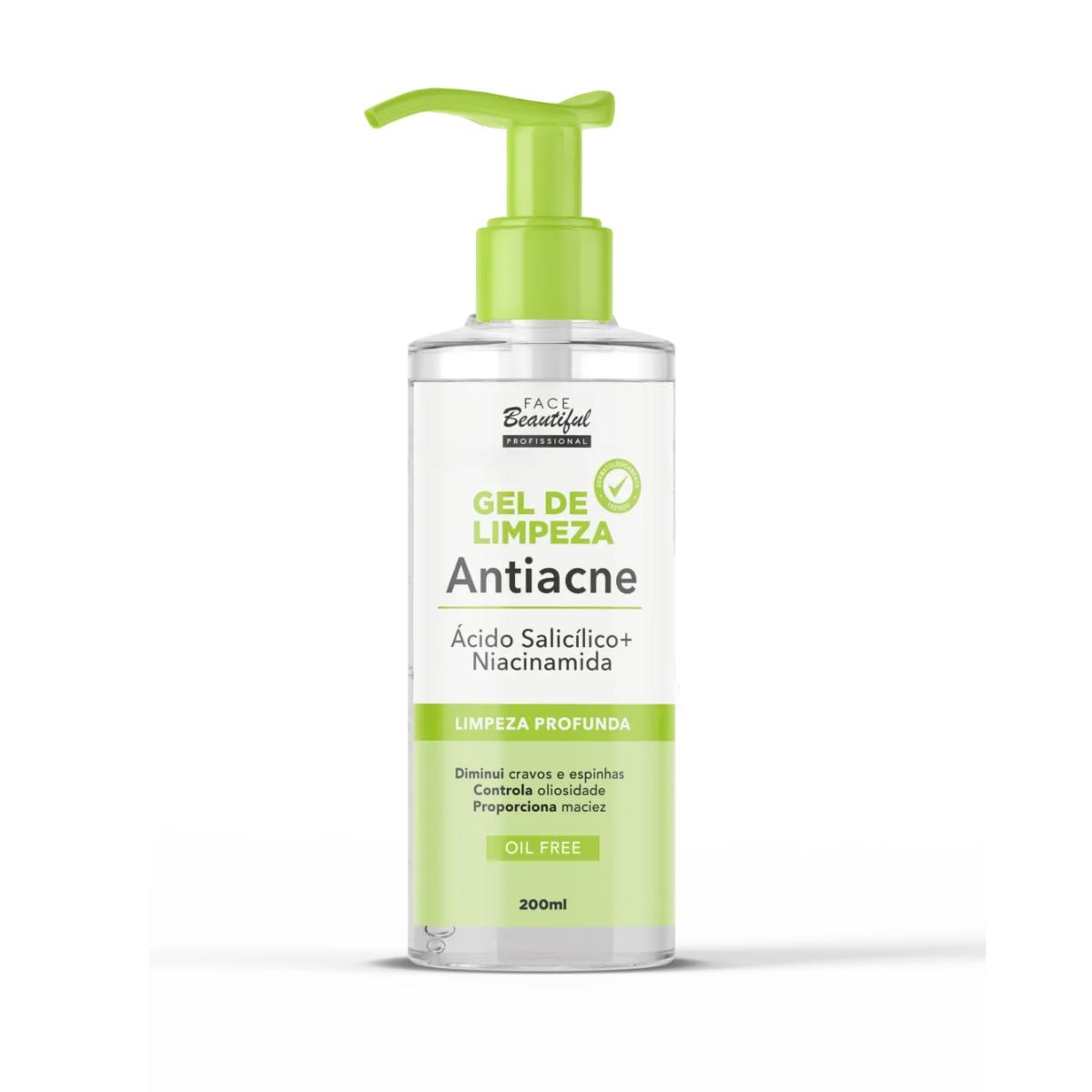 GEL DE LIMPEZA ANTIACNE LOVELY FACE BEAUT...