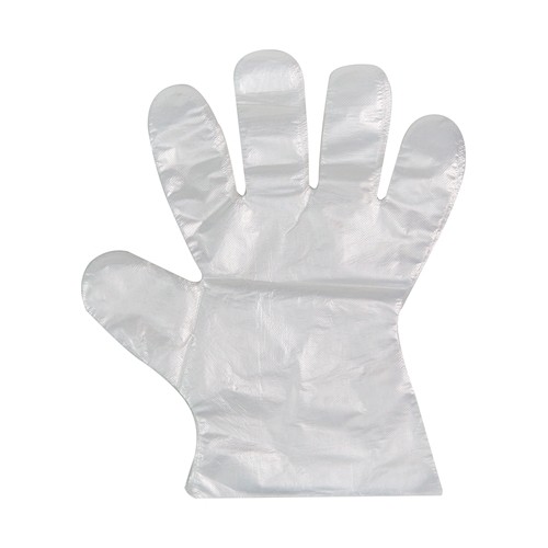 LUVA PLASTICA DESCARTAVEL PURUS COM 100 U...