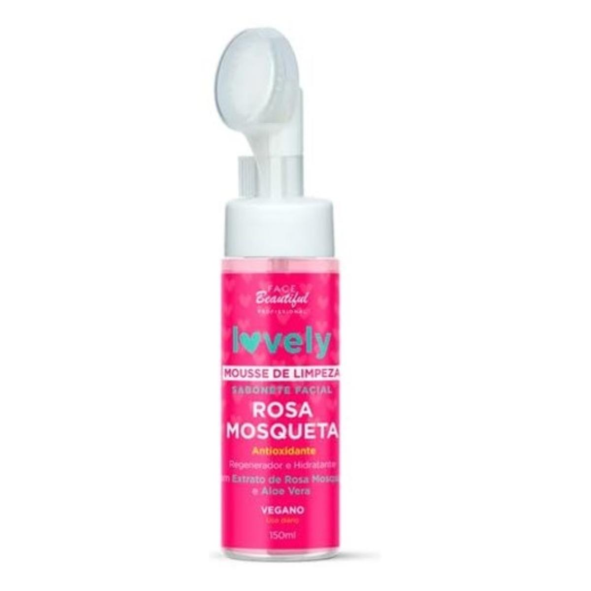 MOUSSE FACIAL ROSA MOSQUETA 150ML LOVELY ...