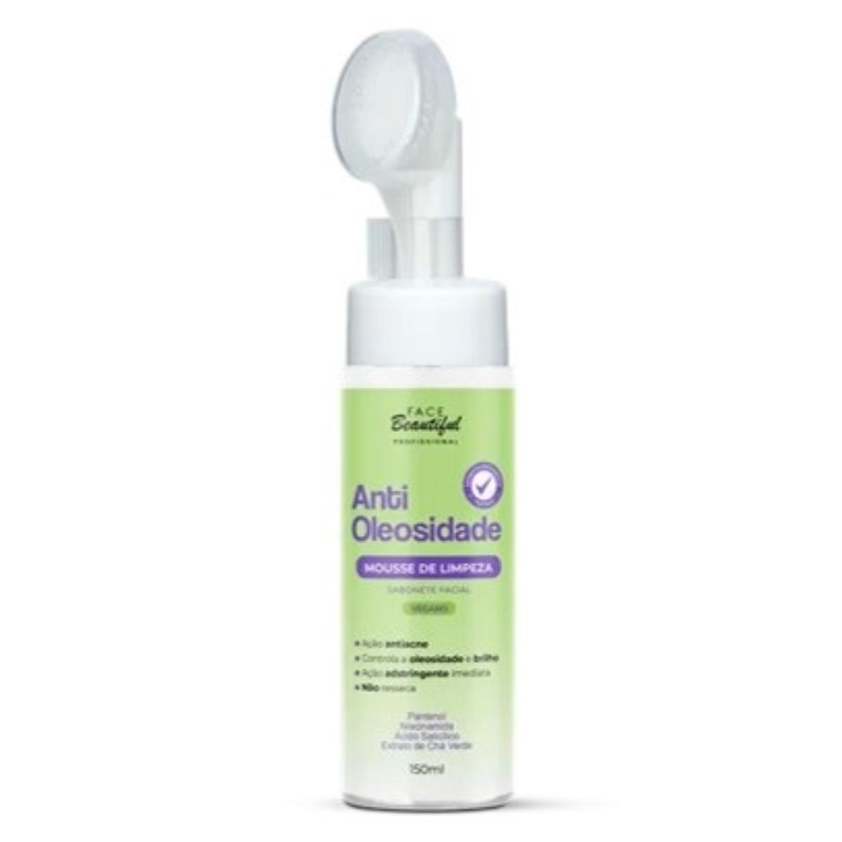 MOUSSE FACIAL ANTIOLEOSIDADE 150ML FACE B...