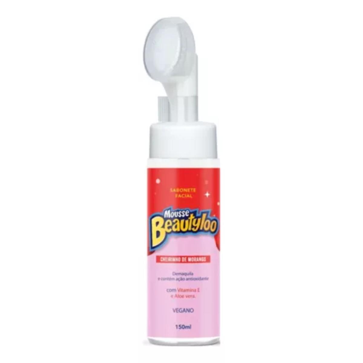 Sabonete Facial Mousse De Morango 150Ml 1...