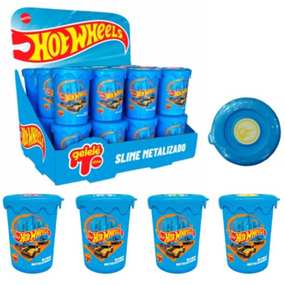GELELE SLIME POTE 180G HOT WHEELS DISPLAY...