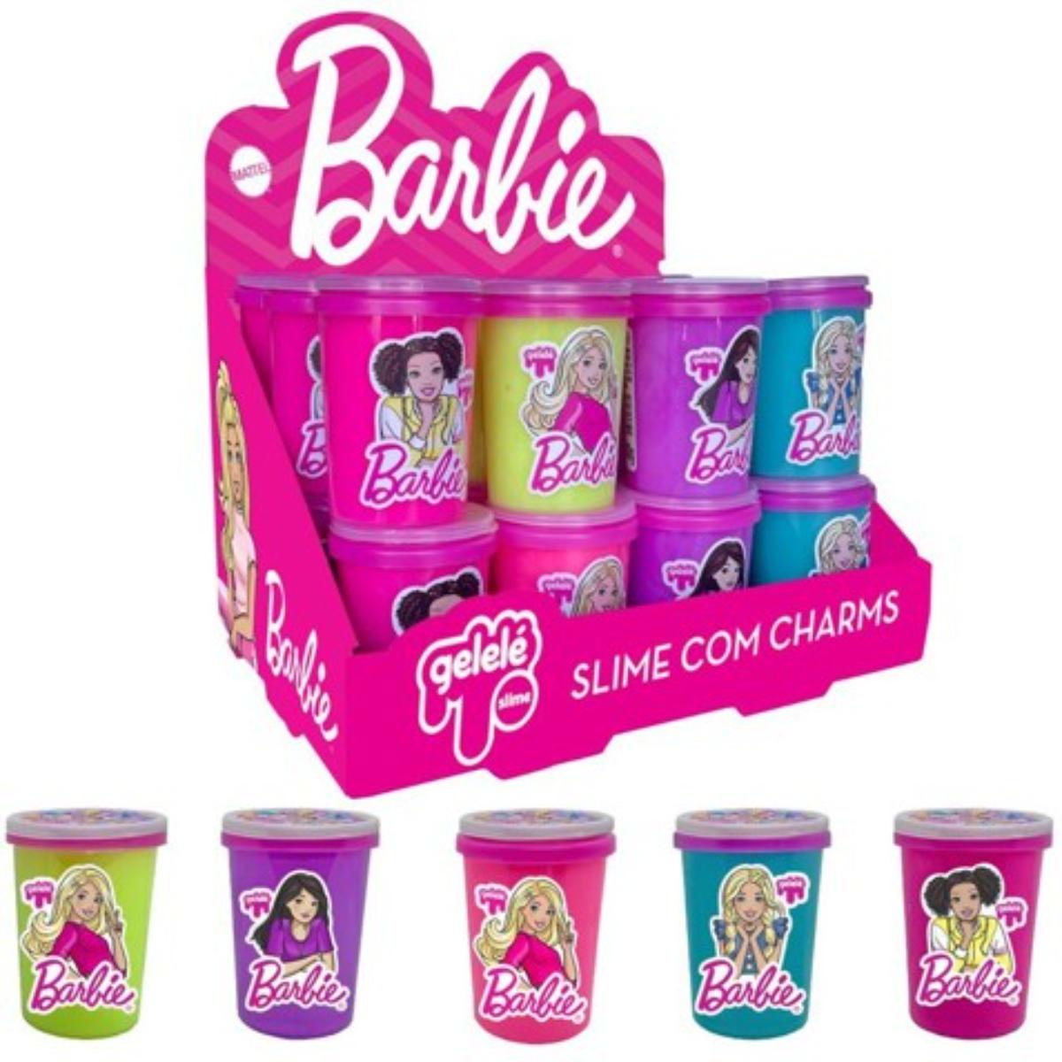 GELELE SLIME POTE 180G BARBIE DISPLAY C/ ...