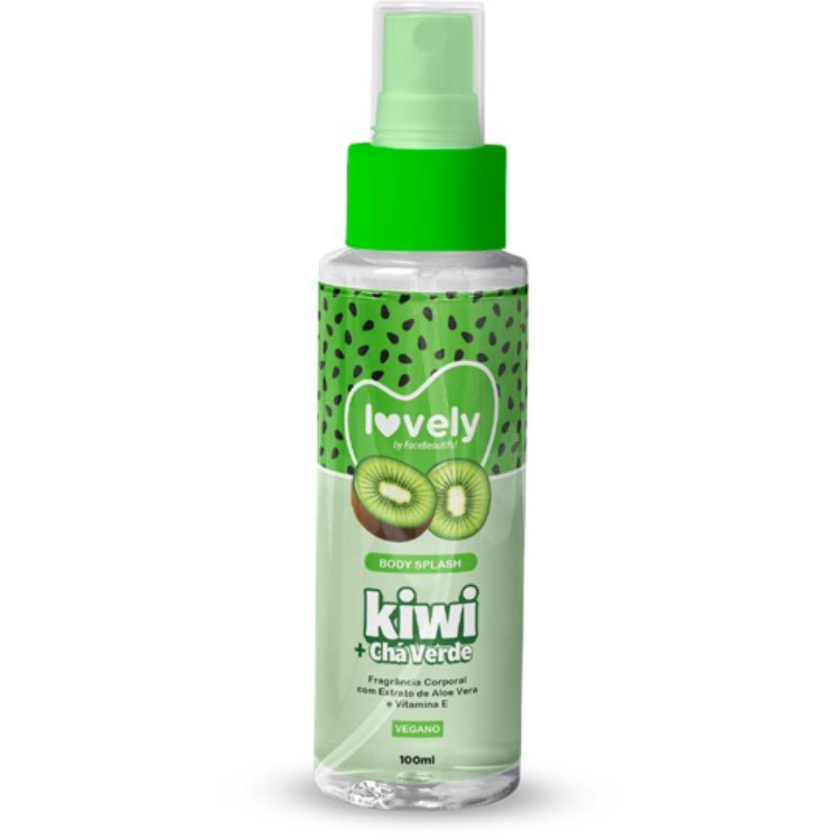 BODY SPLASH LOVELY KIWI 100ML FACE BEAUTI...
