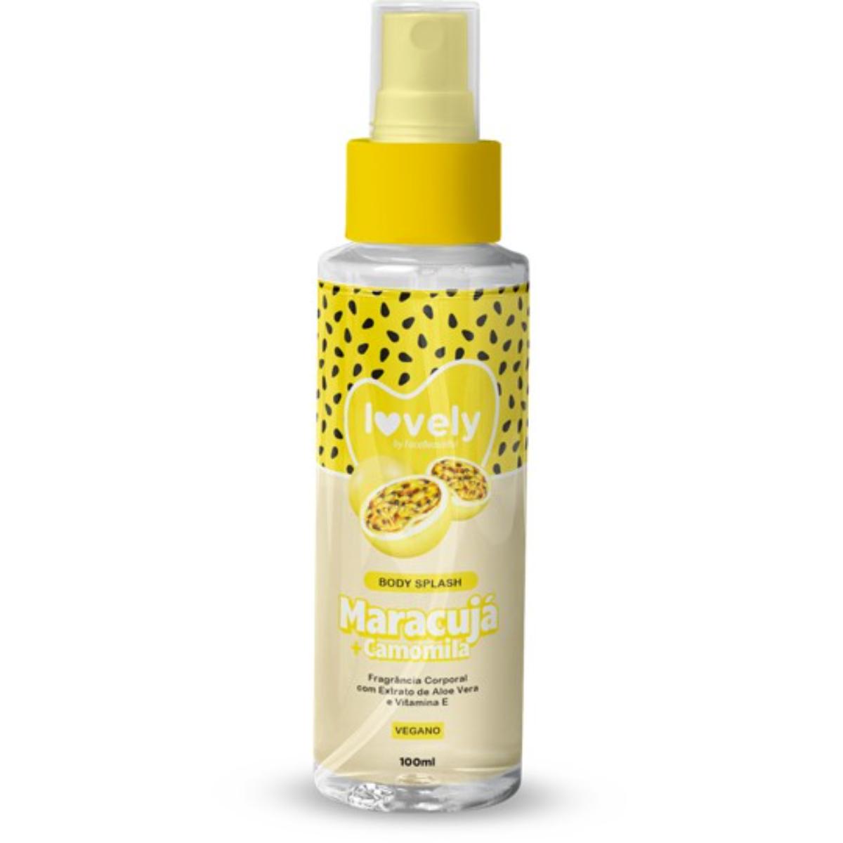 BODY SPLASH LOVELY MARACUJA 100ML FACE BE...