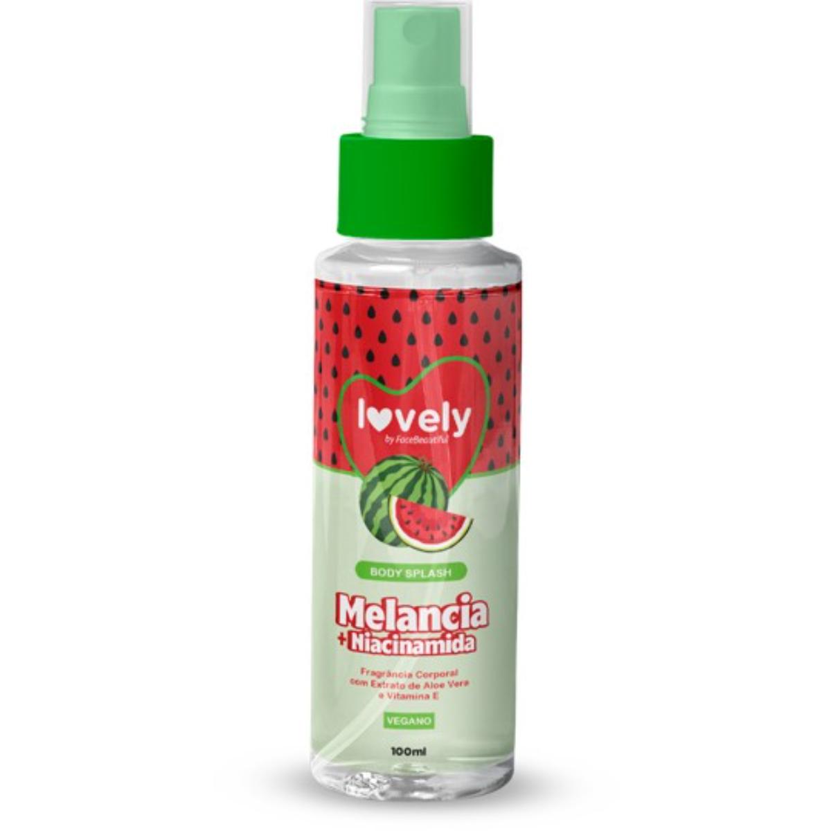 BODY SPLASH LOVELY MELANCIA 100ML FACE BE...