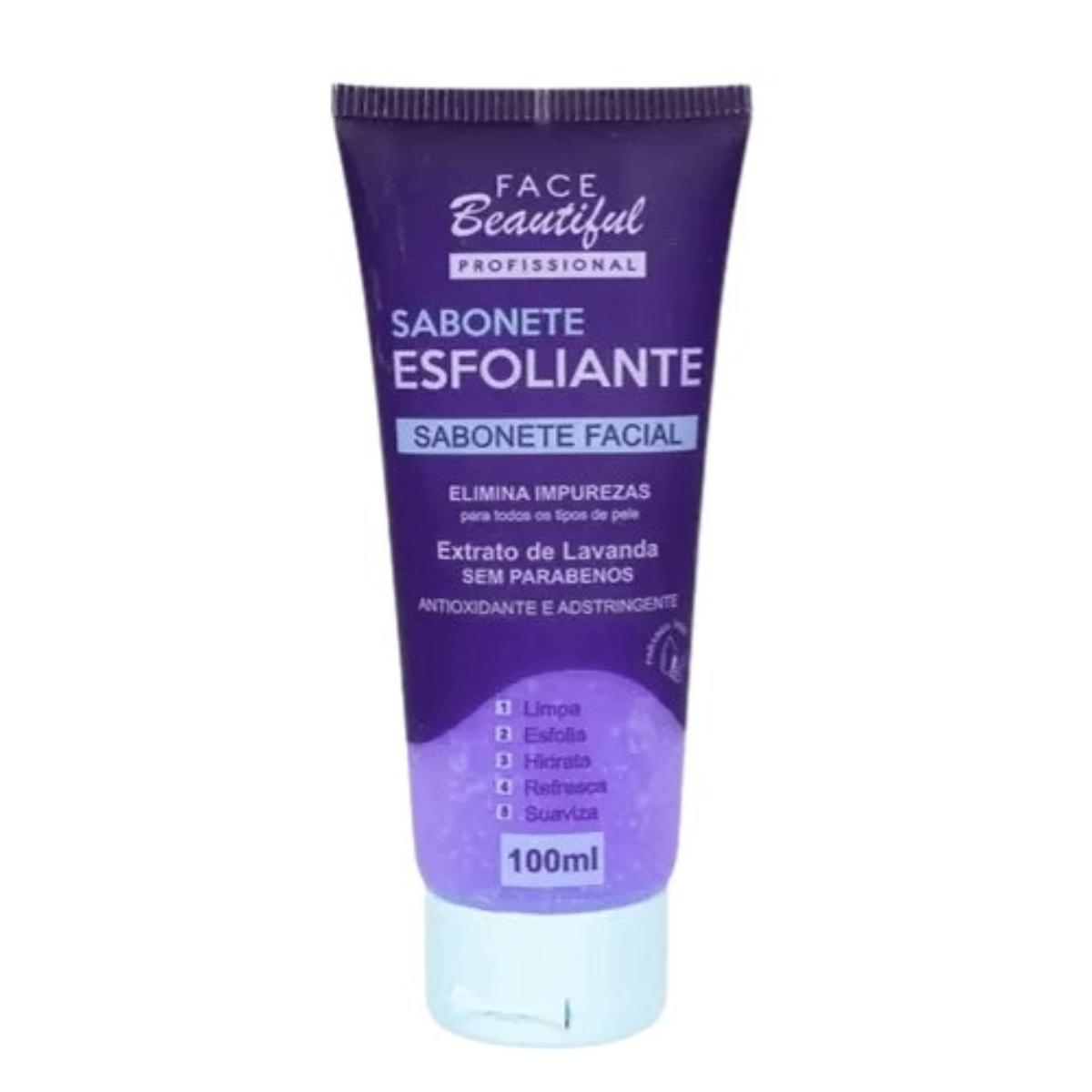 SABONETE ESFOLIANTE FACIAL LAVANDA 100ML ...