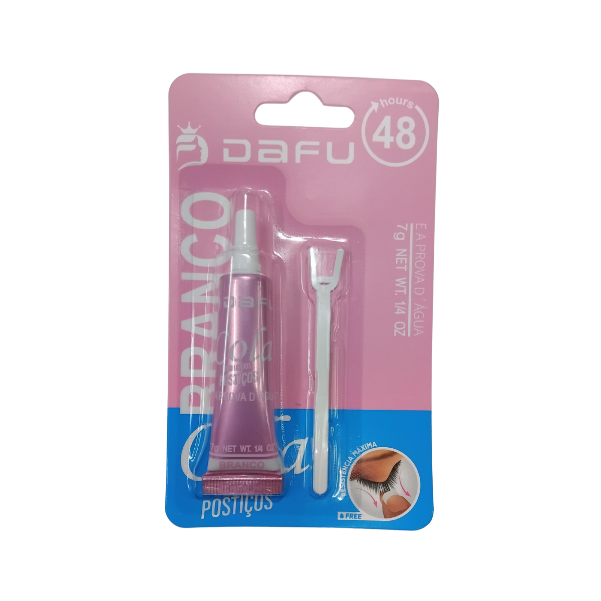 COLA PARA CILIOS POSTICOS BRANCO DAFU DF1...