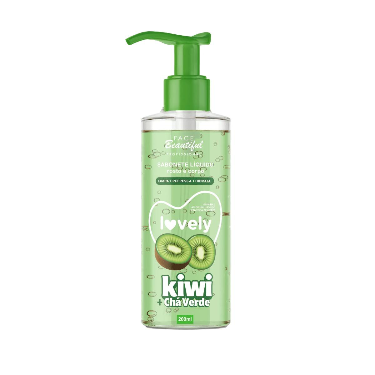 SABONETE LIQ ROSTO E CORPO  KIWI/CHA VERD...