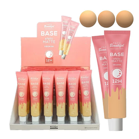 BASE EFEITO MATTE VEGANA FACE BEAUTIFUL D...