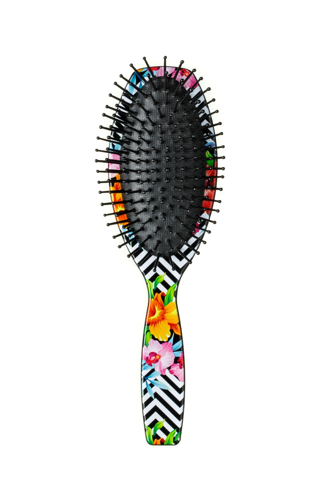 ESCOVA DE CABELO ALMOFADADA OVAL ESTAMPAD...