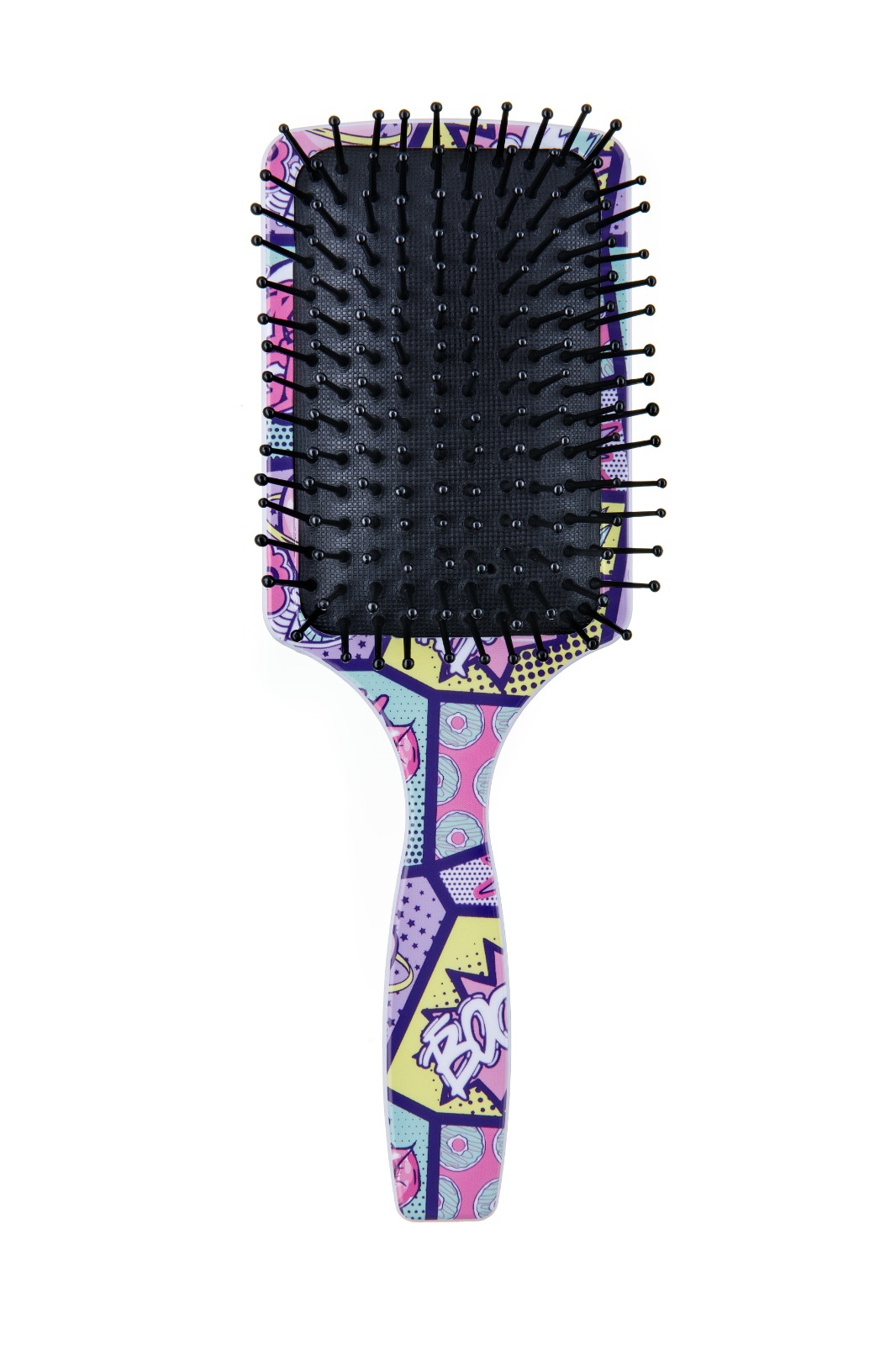 ESCOVA DE CABELO ESTAMPADA QUADRADA 5X21X7