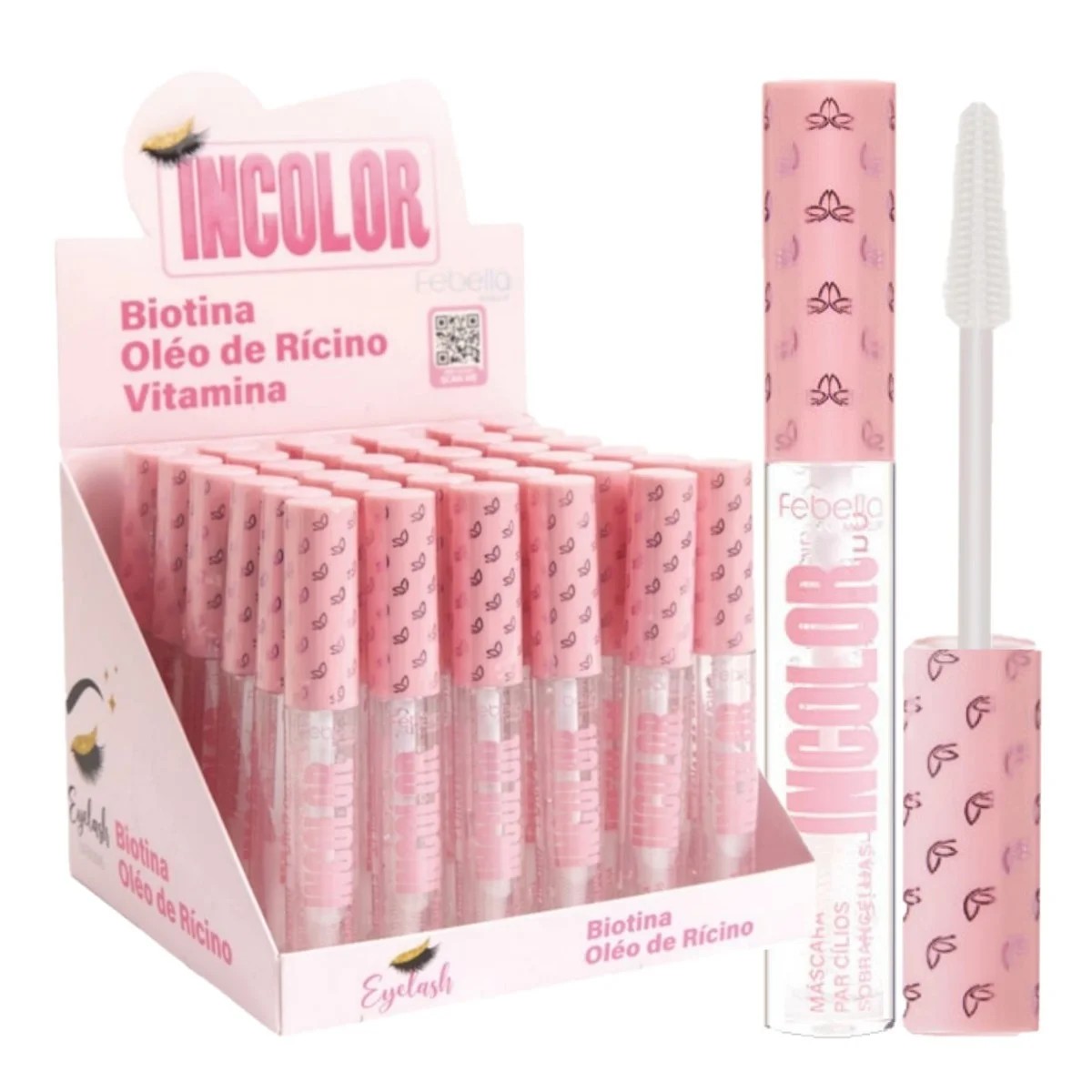 MASCARA PARA CILIOS INCOLOR  FEBELLA DISP...