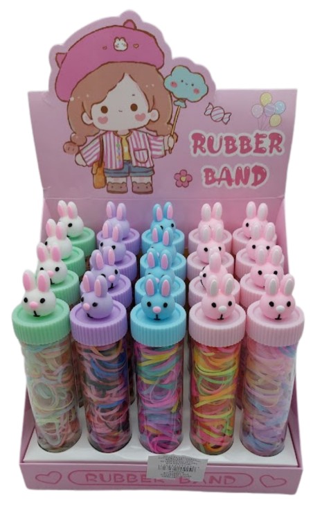 ESTOJO ELASTICO DE CABELO KIDS POTE TAMPA...
