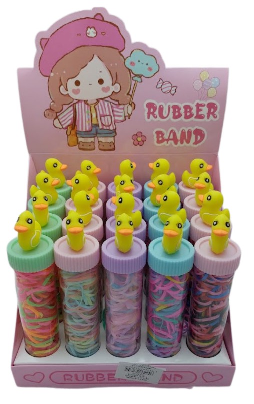 ESTOJO ELASTICO DE CABELO KIDS POTE TAMPA...