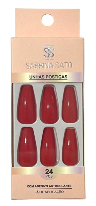 UNHAS POSTICAS BAILARINA PLASTICO AUTOCOL...