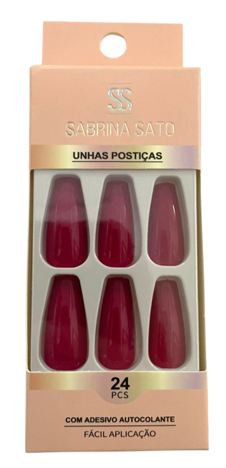 UNHAS POSTICAS BAILARINA PLASTICO AUTOCOL...