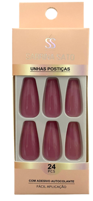 UNHAS POSTICAS BAILARINA PLASTICO AUTOCOL...