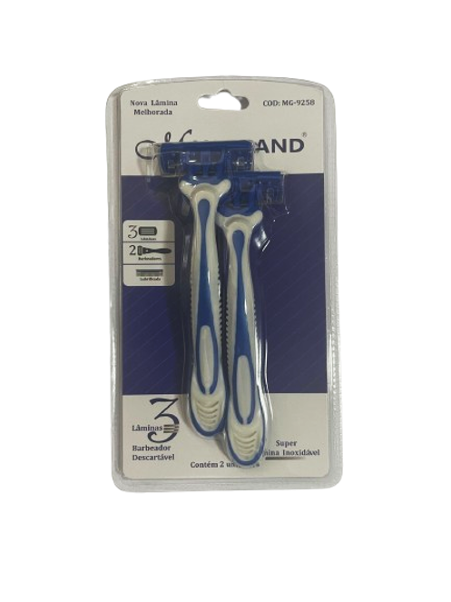 APARELHO DE BARBEAR 3 LAMINAS MAX BRAND M...