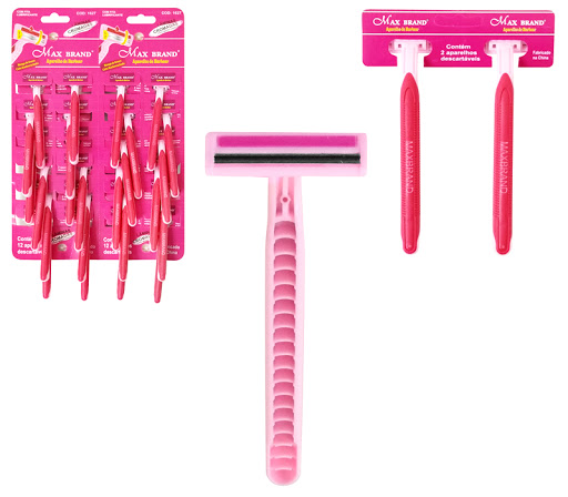 APARELHO DE BARBEAR 2 LAMINAS MAX BRAND F...