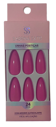 UNHAS POSTICAS AMENDOADA PLASTICO AUTOCOL...