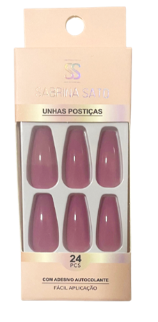 UNHAS POSTICAS BAILARINA PLASTICO AUTOCOL...