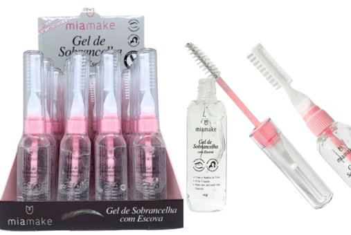 GEL DE SOBRANCELHA COM ESCOVA MIAMAKE DIS...
