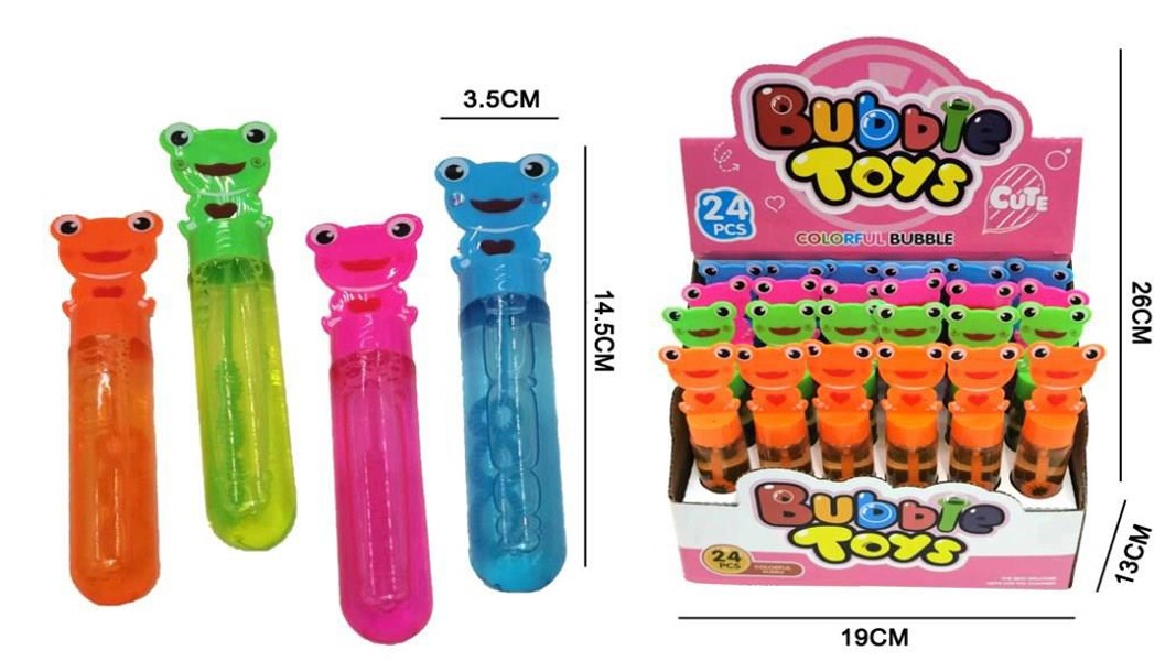 LANCA BOLHAS SAPO BUBBLE TOYS MS-5996 MIK...