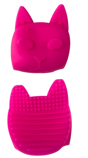 ESCOVA SILICONE GATINHO PARA LAVAGEM DE P...