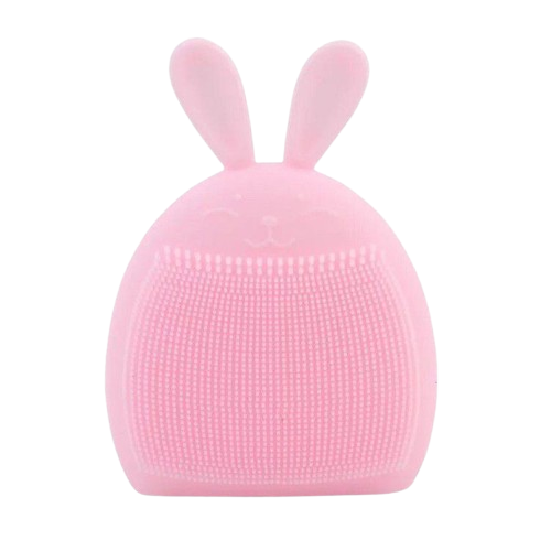 ESCOVA DE SILICONE COELHINHO PARA LIMPEZA...