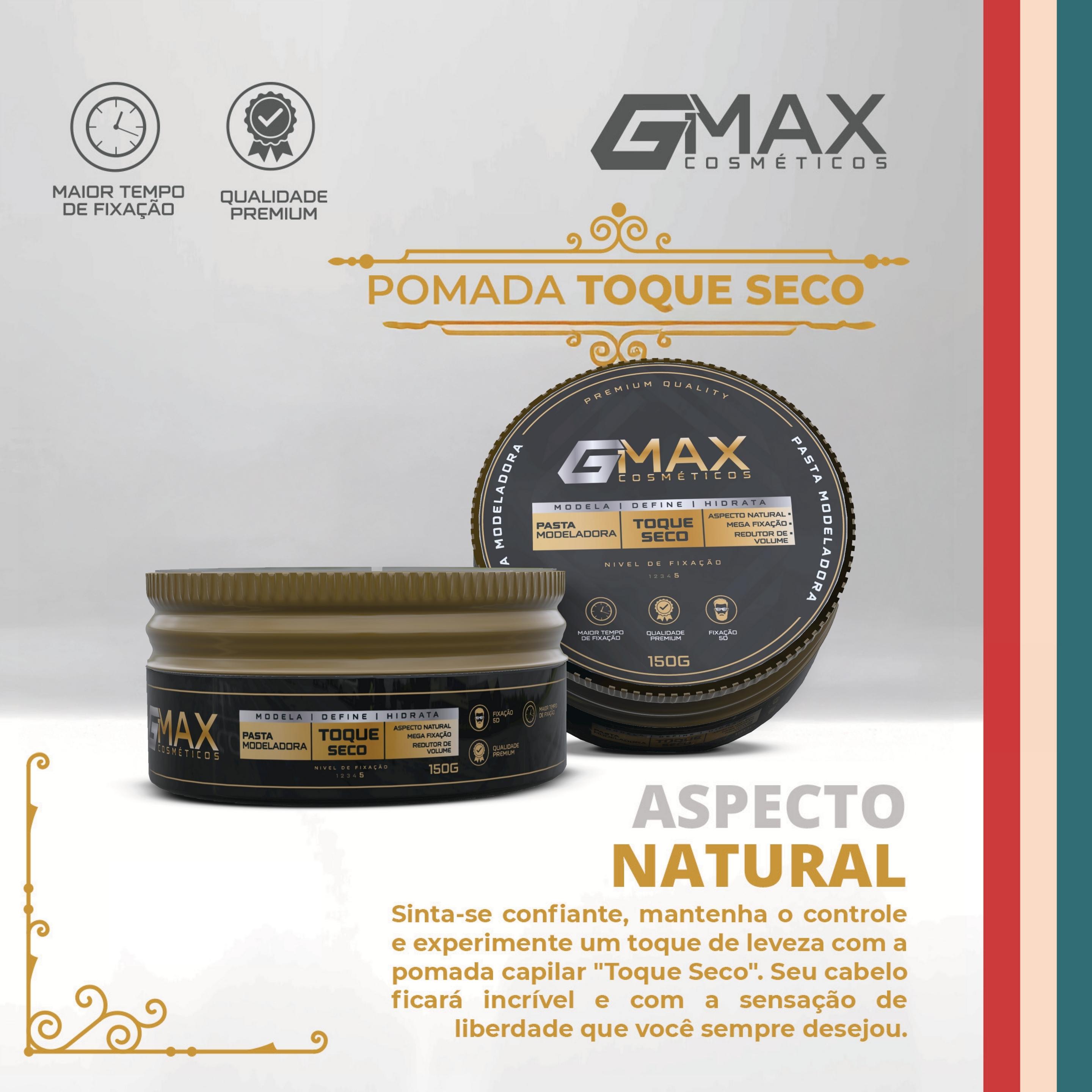 PASTA MODELADORA TOQUE SECO GMAX 150G