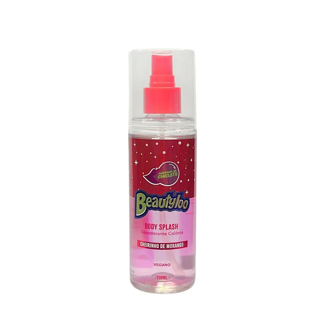 BODY SPLASH BEAUTYLOO MORANGO 200ML FACE ...