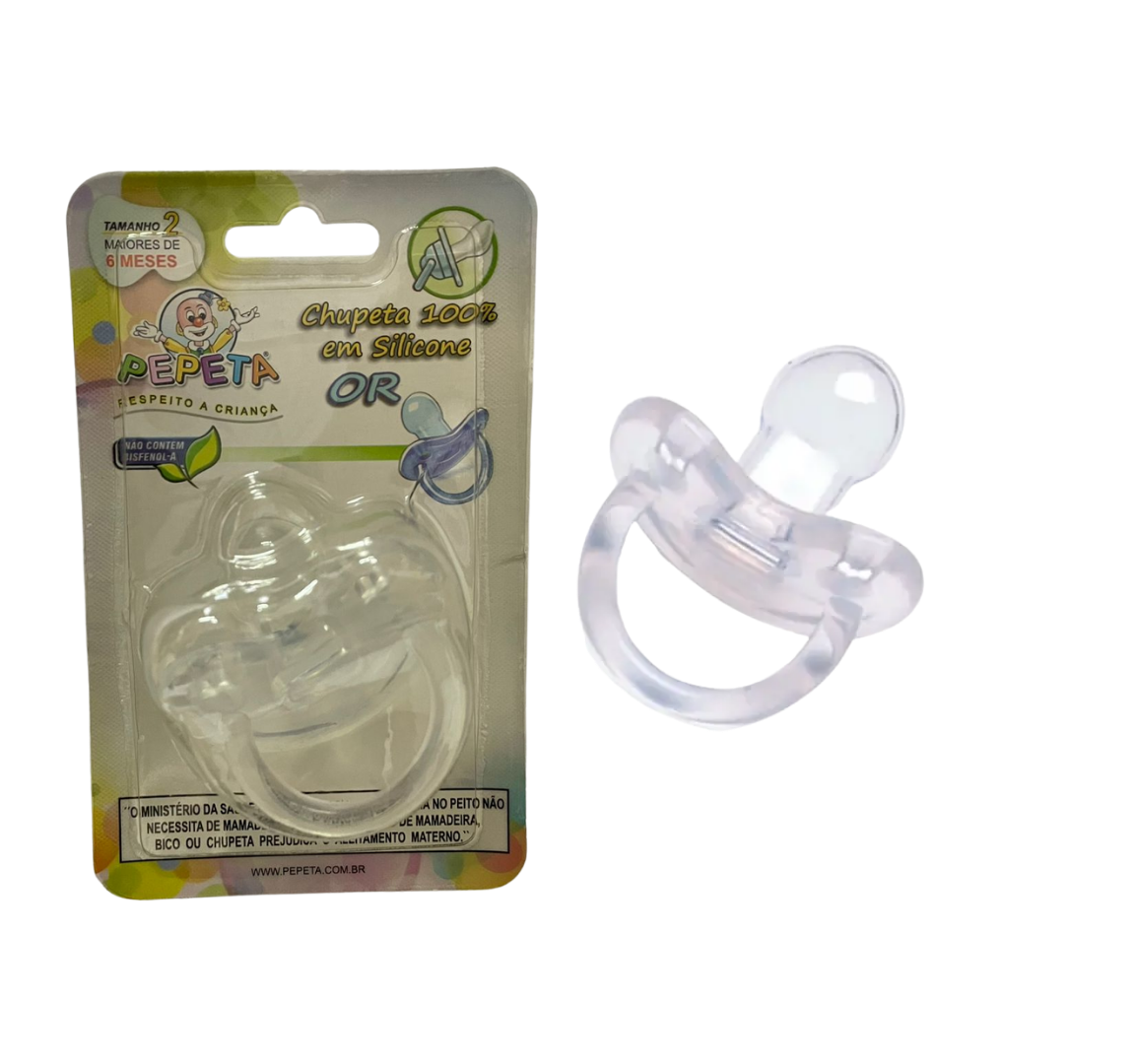 CHUPETA PEPETA SOFT ORTO 100% SILICONE TR...