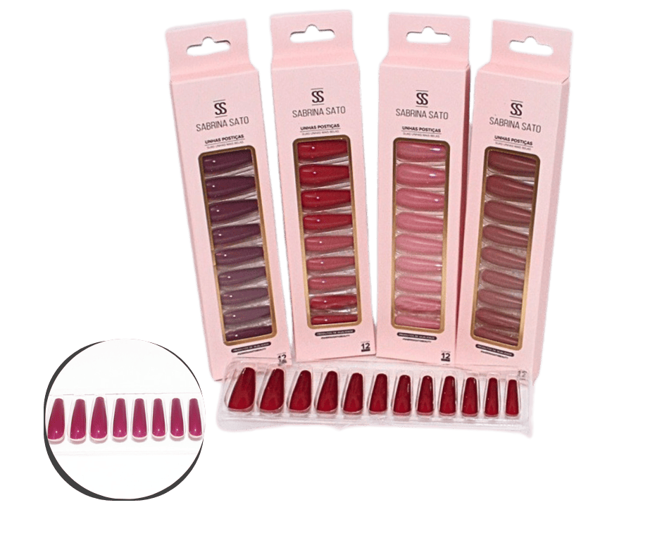 UNHAS POSTICAS BAILARINA SABRINA SATO AUT...