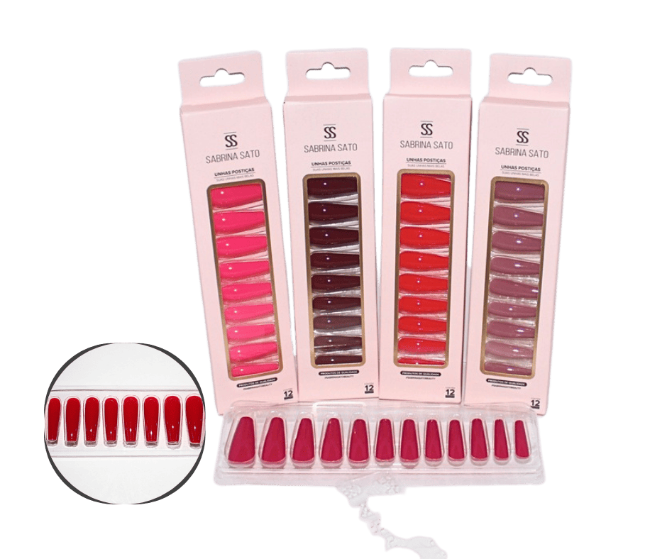 UNHAS POSTICAS BAILARINA SABRINA SATO AUT...